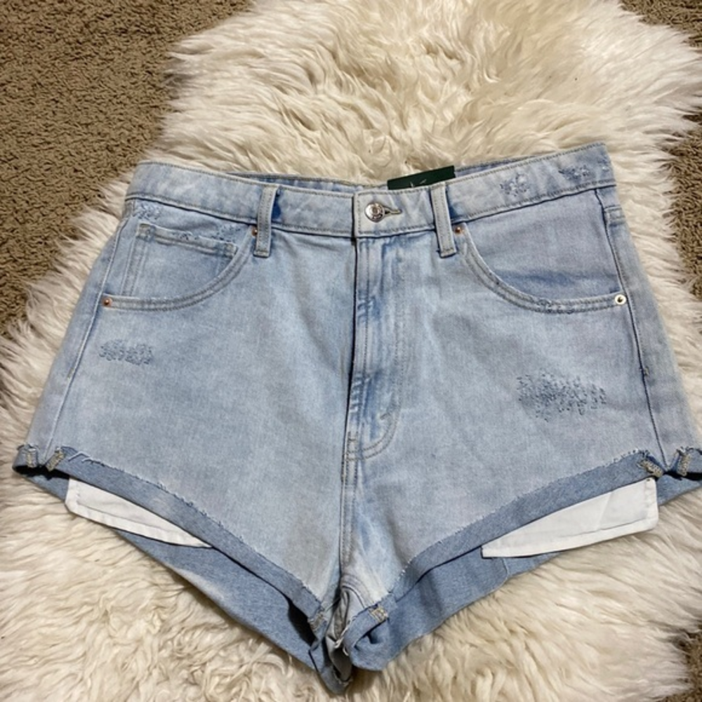 NWT Wild Fable Highest Rise Cheeky Jean Shorts Size 10